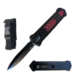 7.5" Red Arrows Automatic Dagger Point Blade OTF Knife