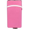 Fang Keychain Stun Gun and Flashlight with Battery Meter Pink