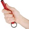 Aircraft Grade Aluminum Keychain Kubotan  Red