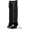 Pepper Shot 1.2% MC 1/2 oz pepper spray leatherette holster and quick release keychain black