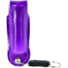 Wildfire 1.4% MC 1/2 oz with rhinestone leatherette holster purple and quick release keychain