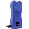 Rechargeable Runt 80,000,000 volt stun gun with flashlight and wrist strap disable pin Blue