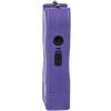 Rechargeable Runt 80,000,000 volt stun gun with flashlight and wrist strap disable pin Purple