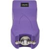 Rechargeable Runt 80,000,000 volt stun gun with flashlight and wrist strap disable pin Purple