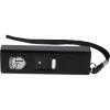 Slider 40 million volt stun gun flashlight 4.9 milliamps Black