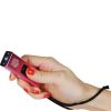 Slider 40 million volt stun gun flashlight 4.9 milliamps Pink