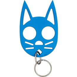 Cat Strike Self-Defense Keychain Light Blue