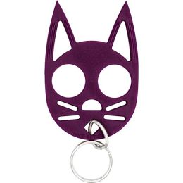 Cat Strike Self-Defense Keychain Purple