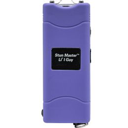 Lil Guy 60,000,000 volts Stun Gun W/flashlight and Nylon Holster Purple