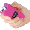 Lil Guy 60,000,000 volts Stun Gun W/flashlight and Nylon Holster Pink