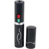 25,000,000 Volt Rechargeable Lipstick Stun Gun with Flashlight, black