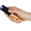 25,000,000 Volt Rechargeable Lipstick Stun Gun with Flashlight, gold