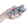 80,000,000 volt MultiGuard Stun Gun Alarm and Flashlight with Built in Charger Zebra