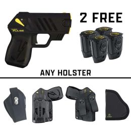 TASER Pulse Blowout Bundle w/ 2 FREE Cartridges + Any Holster