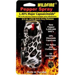 WildFire 1.4% MC 1/2 oz Halo Holster Leopard Black/White