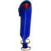 Wildfire 1.4% MC 1/2 oz pepper spray leatherette holster and quick release keychain blue