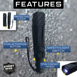 Stunbrella 32,000,000* Stun Flashlight (size: Black)